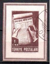 **(58)**1945 NÜFUS SAYIMI HATIRA BLOK İÇİ