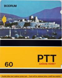 Efemera - PTT Bodrum 60 KONTÖR Telefon Kartı - kitantik - kitaLog