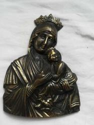 PİRİNÇ ANTİKA MERYEM ANA VE İSA İKON