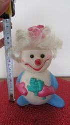 SOVYET RUSYA 1980'LERDEN ÇOK NADİR VİNTAGE KAUÇUK RUS KARDAN ADAM FİGÜR OYUNCAK BİBLO (18 CM)