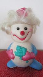 SOVYET RUSYA 1980'LERDEN ÇOK NADİR VİNTAGE KAUÇUK RUS KARDAN ADAM FİGÜR OYUNCAK BİBLO (18 CM)