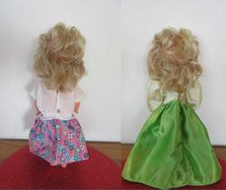 ALMANYA'DAN VİNTAGE PLASTİK ET OYUNCAK BEBEK 34 CM