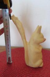 BATI ALMANYA WEST GERMANY DAMGALI 1960'LARDAN VİNTAGE KAUÇUK SİNCAP OYUNCAK BİBLO BEBEK 14 CM