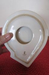 VİNTAGE DAMGALI FRAGONARD DESENLİ PORSELEN KÜLLÜK KÜL TABLASI 12.5 CM