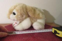 İTALYA TRUDİ BUSSİ PELUŞ TAVŞAN OYUNCAK FİGÜR BEBEK 20 CM
