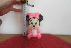 PLASTİK VİNTAGE MİNNİE MOUSE OYUNCAK FİGÜR BEBEK BİBLO 10 CM