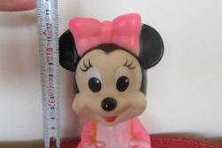 PLASTİK VİNTAGE MİNNİE MOUSE OYUNCAK FİGÜR BEBEK BİBLO 10 CM