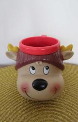 DİSNEY APPLAUSE VİNTAGE ÜÇ BOYUTLU SURAT AYI YOGİ VİNİL BARDAK KUPA KALEMLİK DİŞ FIRÇALIK 8.5 CM