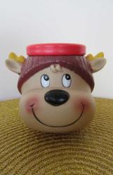 DİSNEY APPLAUSE VİNTAGE ÜÇ BOYUTLU SURAT AYI YOGİ VİNİL BARDAK KUPA KALEMLİK DİŞ FIRÇALIK 8.5 CM