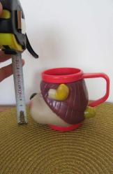 DİSNEY APPLAUSE VİNTAGE ÜÇ BOYUTLU SURAT AYI YOGİ VİNİL BARDAK KUPA KALEMLİK DİŞ FIRÇALIK 8.5 CM