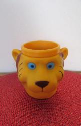 DİSNEY APPLAUSE VİNTAGE ÜÇ BOYUTLU SURAT KAPLAN VİNİL BARDAK KUPA KALEMLİK DİŞ FIRÇALIK 8.5 CM