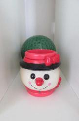 DİSNEY APPLAUSE VİNTAGE ÜÇ BOYUTLU SURAT KARDAN ADAM VİNİL BARDAK KUPA KALEMLİK DİŞ FIRÇALIK 8.5 CM