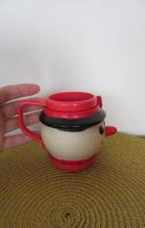 DİSNEY APPLAUSE VİNTAGE ÜÇ BOYUTLU SURAT KARDAN ADAM VİNİL BARDAK KUPA KALEMLİK DİŞ FIRÇALIK 8.5 CM