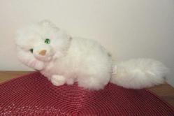 Vintage Russ Berrie Nikki Peluş Kedi Oyuncak Biblo Bebek 30 cm