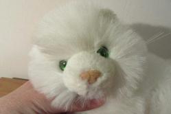 Vintage Russ Berrie Nikki Peluş Kedi Oyuncak Biblo Bebek 30 cm