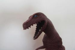 Plastik Öfkeli Dinazor Figür Oyuncak 15 cm