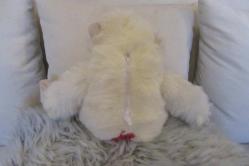 Beyaz Albino Bebek Goril Maymun Peluş Oyuncak 27 cm