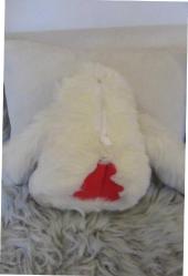 Beyaz Albino Bebek Goril Maymun Peluş Oyuncak 27 cm