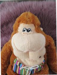 Gizli Bölmeli Orangutan Peluş Oyuncak 35 cm