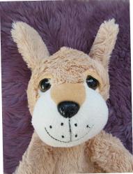 Gülümseyen Peluş Oyuncak Köpek 25 cm