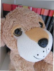 Gülümseyen Peluş Oyuncak Köpek 25 cm