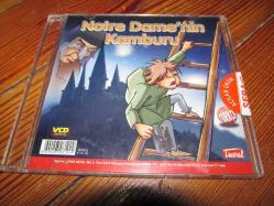 NOTRE DAMENİN KAMBURU ÇİZGİ FİLM  VCD