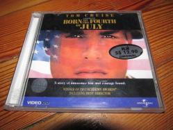 BORN ON THE FOURTH OF JULY VİDEO CD (ingilizce)
