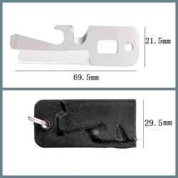 OMENİV'DEN ANAHTARLIĞA ÖZEL MİNİ ÇAKI ÇOK FONKSİYONLU TORNAVİDA AÇACAK ANAHTARLIK KOLEKSİYON