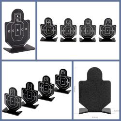 OMENİV'DEN 1 (BİR) ADET METAL SAPAN HAVALI TABANCA TÜFEK ATICILIK HEDEFİ SPOR OUTDOOR AV