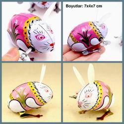 OMENİV'DEN ZIPLAYAN TAVŞAN OYUNCAK ANAHTAR KURMALI