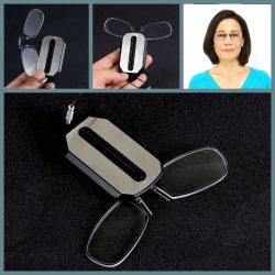 OMENİV'DEN ANAHTARLIK GÖZLÜK KOMPAKT KATLANIR ACİL DURUM GÖZLÜĞÜ BURUN ÜSTÜ