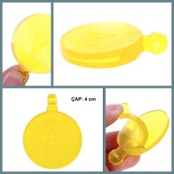 OMENİV'DEN SİLİKON FLORESAN SAPAN ATICILIK HAVALI TABANCA SAPAN HEDEFİ SPORTİF OUTDOOR AV