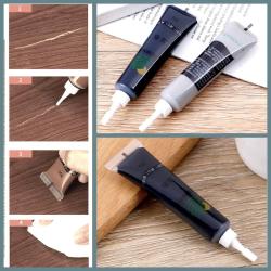 OMENİV'DEN SİYAH RENK ANTİKA MOBİLYA AHŞAP BAKIM TAMİR DOLGU RÖTUŞ MACUNU SÜPER