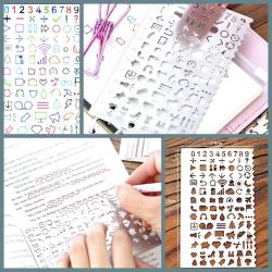 OMENİV'DEN SOM ÇELİK YAZI RAKAM İKON EMOJİ ŞABLONU NEFİS MASAÜSTÜ OBJESİ NEFİS