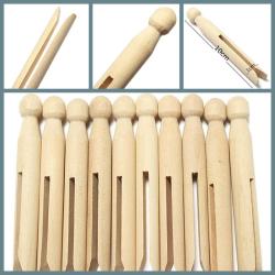 OMENİV'DEN ANTİKA OTANTİK TASARIM 10 ADET AHŞAP MANDAL. ÇAMAŞIR MANDALI! TEK!!!