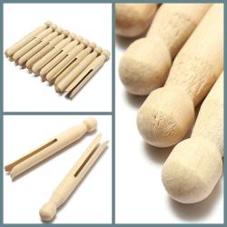 OMENİV'DEN ANTİKA OTANTİK TASARIM 10 ADET AHŞAP MANDAL. ÇAMAŞIR MANDALI! TEK!!!