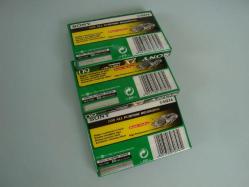 SONY C-60ZXA KASET - 3 ADET - SIFIR AMBALAJINDA - Made JAPAN