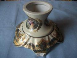 ROYAL PORSELEN - MUMLUK - ÇAPI 17,5 CM - BİR AYAĞINDA KÜÇÜK BİR ATIK VAR