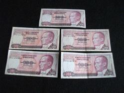 16 - 7.EMİSYON - 100 TL - 5 ADET