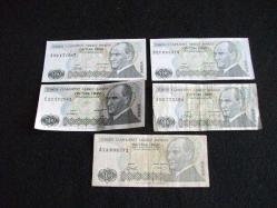 14 - 7.EMİSYON - 10 TL - 5 ADET