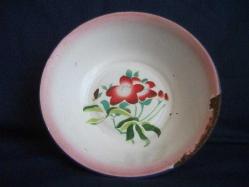 EMAYE - ÇUKUR ÇANAK - ÇAPI 22 CM