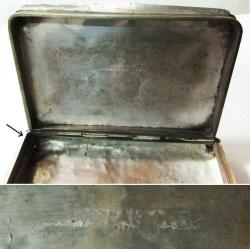 AnTiKa OSMANLI KULA Rum İşi SAVATLI GüMüŞ TABAKA