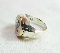 BEŞİKTAŞ TaRaFTaR SÜPER GüMüŞ ERKEK YÜZÜĞÜ......925 AyaR