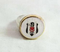 BEŞİKTAŞ TaRaFTaR SÜPER GüMüŞ ERKEK YÜZÜĞÜ......925 AyaR