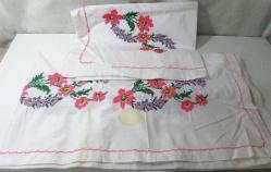 EsKi KANAVİÇE İşLeMeLi ÇOCUK YORGAN-YASTIK....