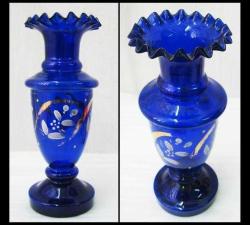 AnTiKa OSMANLI KoparMa KOBALT VAZO............