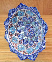 İSFAHAN MiNeKaRi EL İŞİ BAKIR AyAKLı ŞEKERLİK....