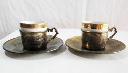 AnTiKa GÜMÜŞ Çift TABAKLI FiNCaN ZARFLARI ve FİNCANLARI.....