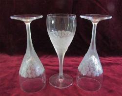 ViNTaGe AVRUPA HaRiKa KRİSTAL KADEHLER...3 adet