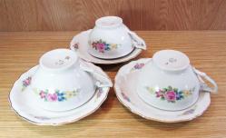 AnTiKa ÇEKOSLOVAK PoRSeLeN 3 Lü FİNCAN TAKIMI.....